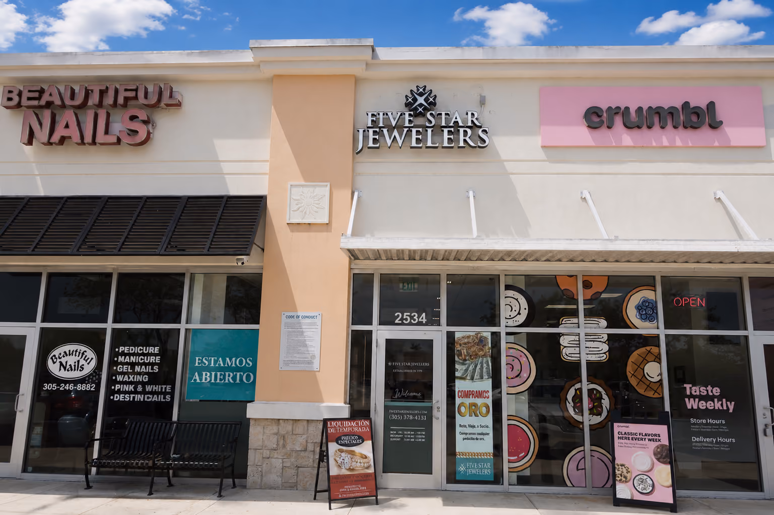Fachada de Five Star Jewelers Homestead