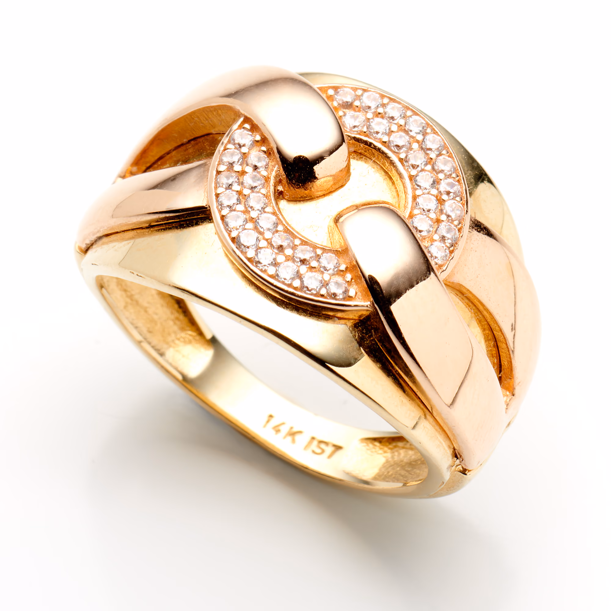 Anillos de oro y diamantes