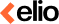 Orange left arrow icon on white background