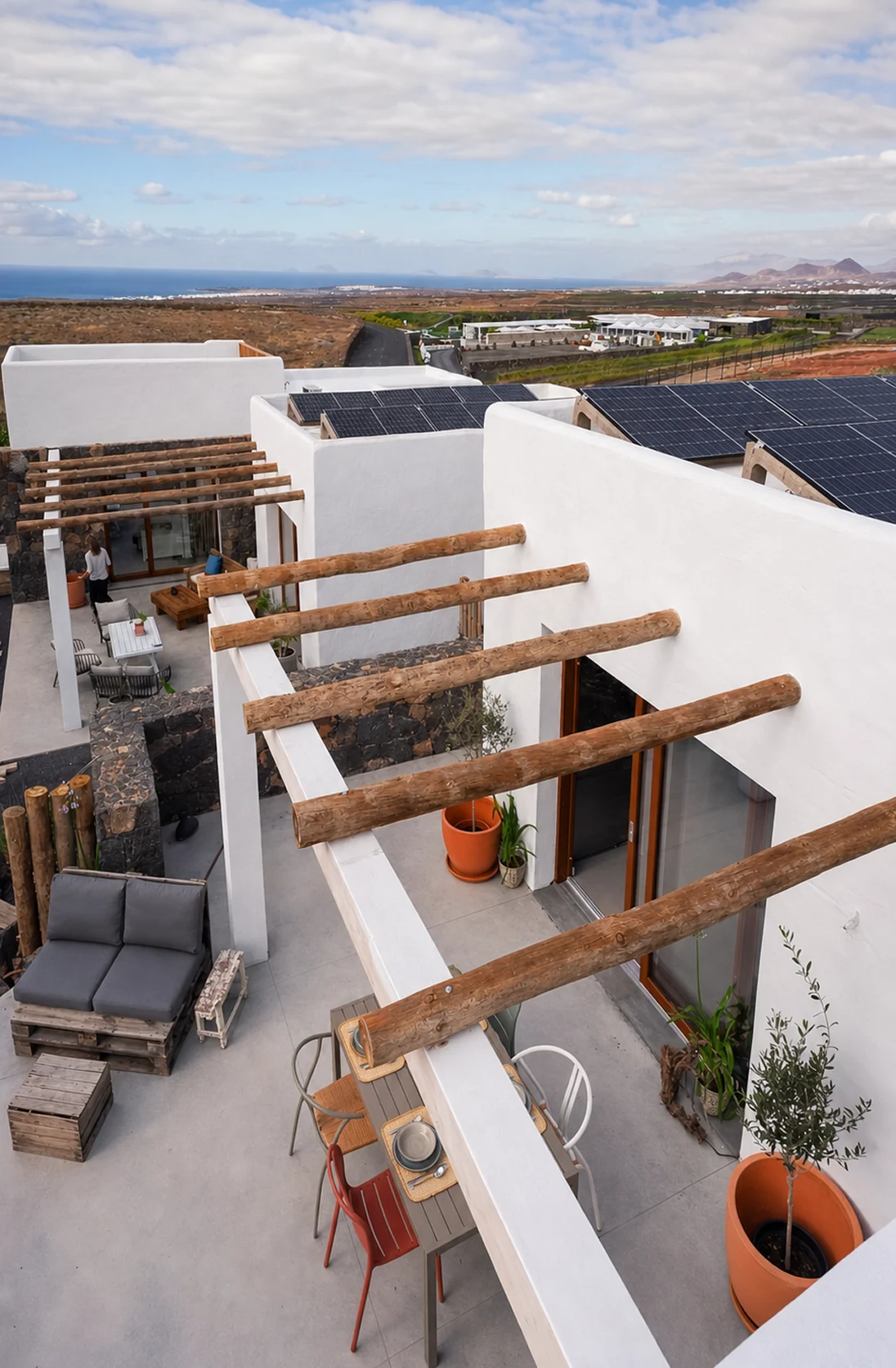 Image of the solar panels
