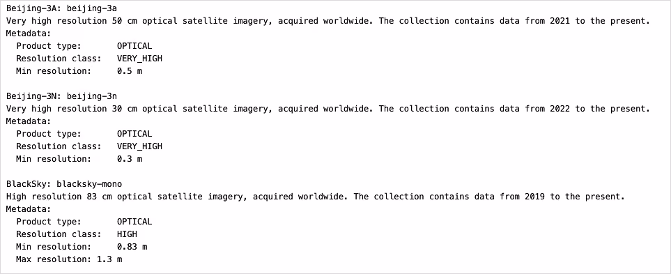 Collections screenshot