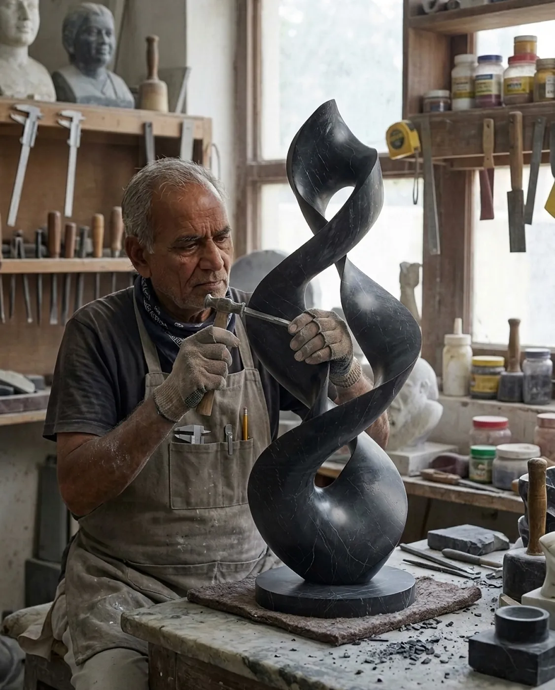 Handcrafted stonework created by Rockscape artisans