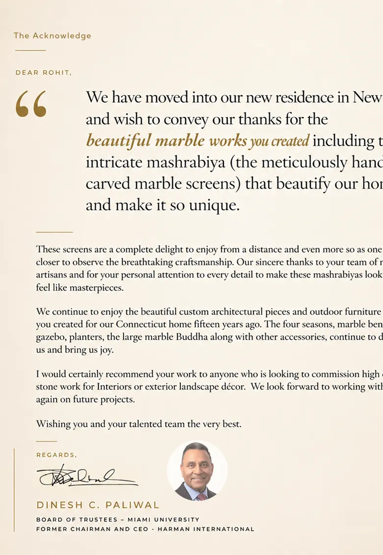 Rockscape client project testimonial