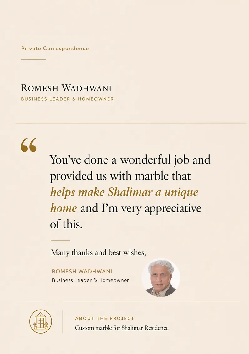 Rockscape client project testimonial