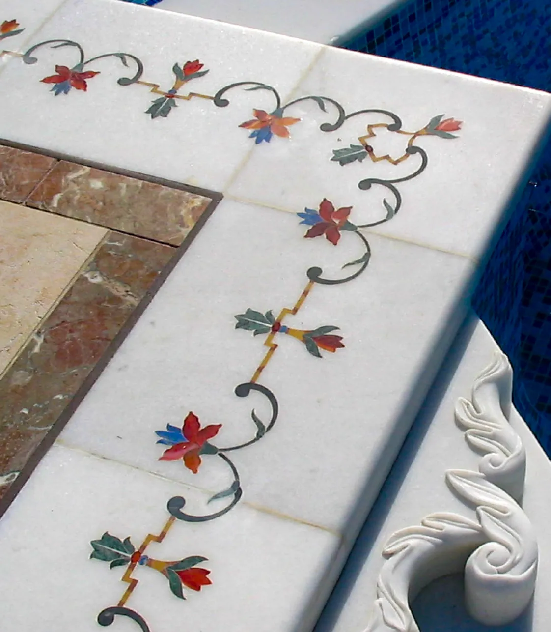 Bespoke carved stonework by Rockscape