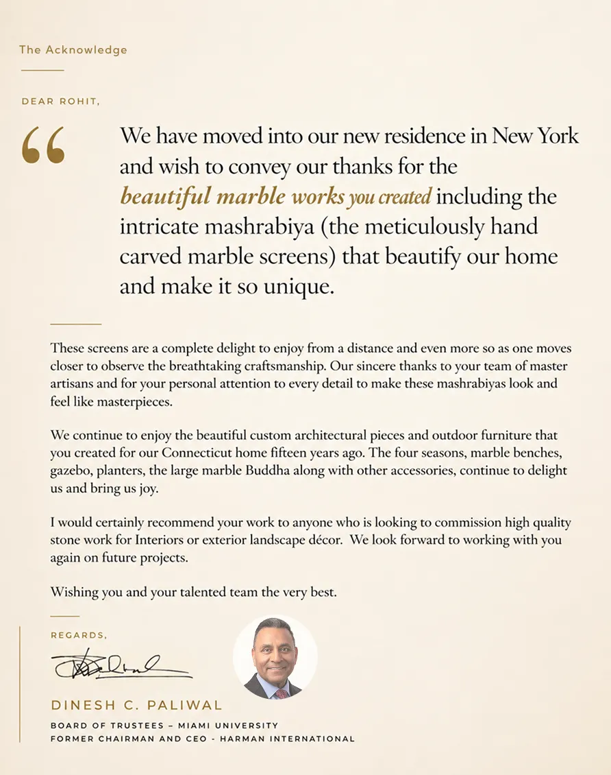 Rockscape project acknowledgment