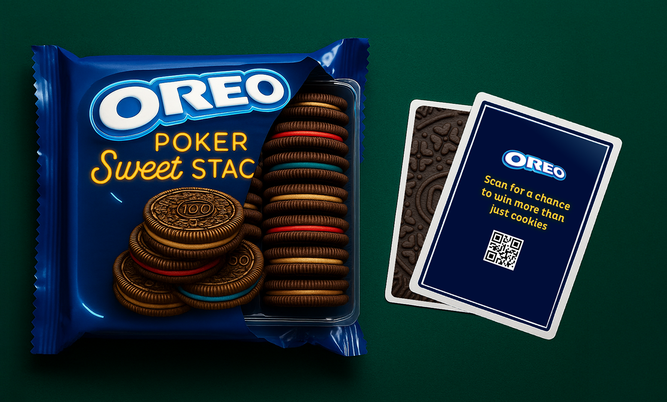 Oreo package opened mobile