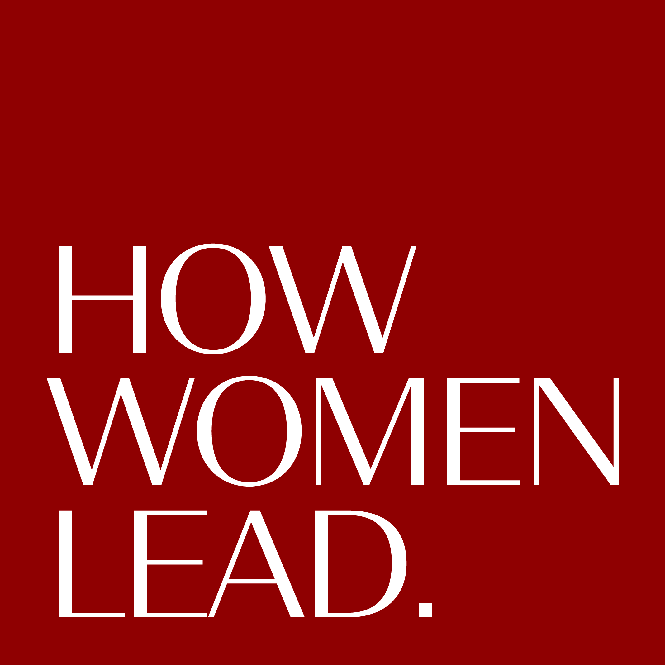 How Women Lead logo