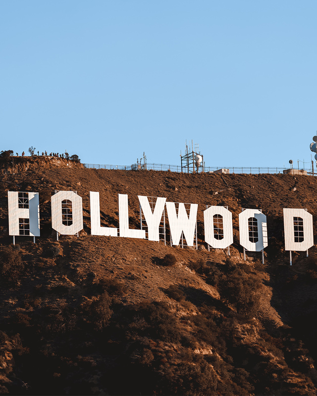 hollywood sign