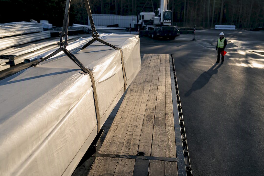 30ft Limits and Cut and Drop: Unloading Metal Panels for Contractors
