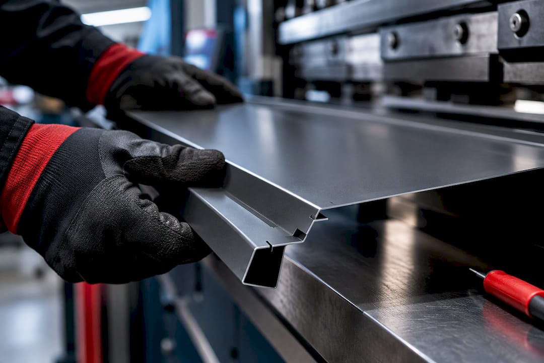 Factory Notched Panels Cut Eave Hemming for Standing Seam Contractors