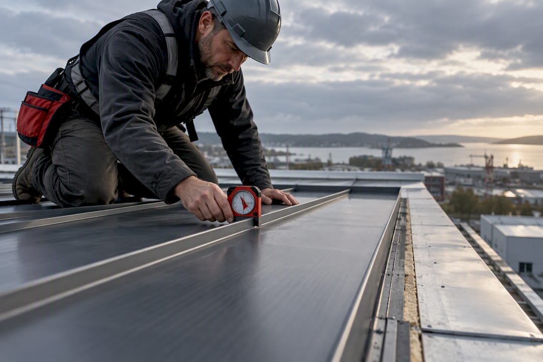 Mid Atlantic Contractors: IBC Metal Roofing Checks (Slopes to 1/4:12)