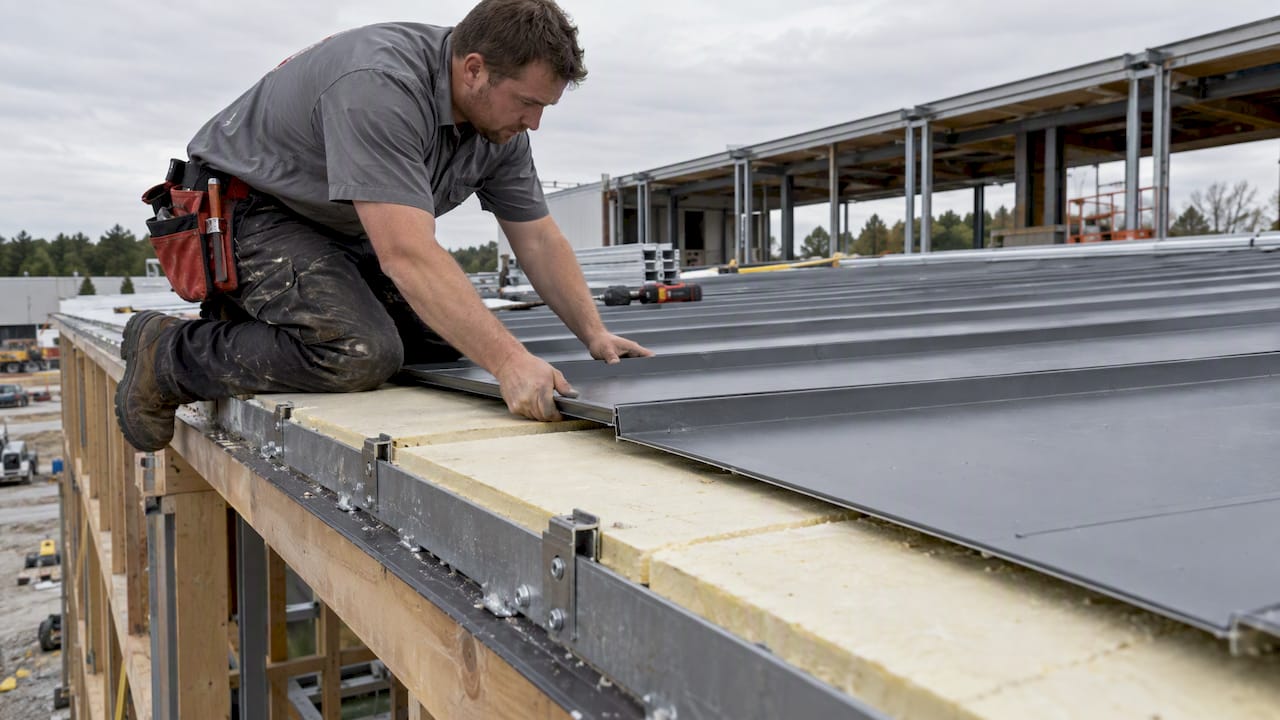 Contractors: Code Ready Metal Roof Over Insulation