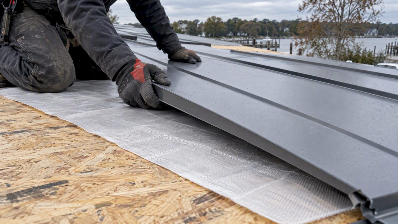 Slip Sheets Under Metal Roofs: Contractors’ Fix for Panel Binding