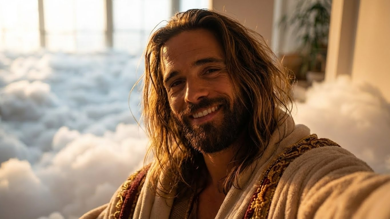 Jesus behind the scenes