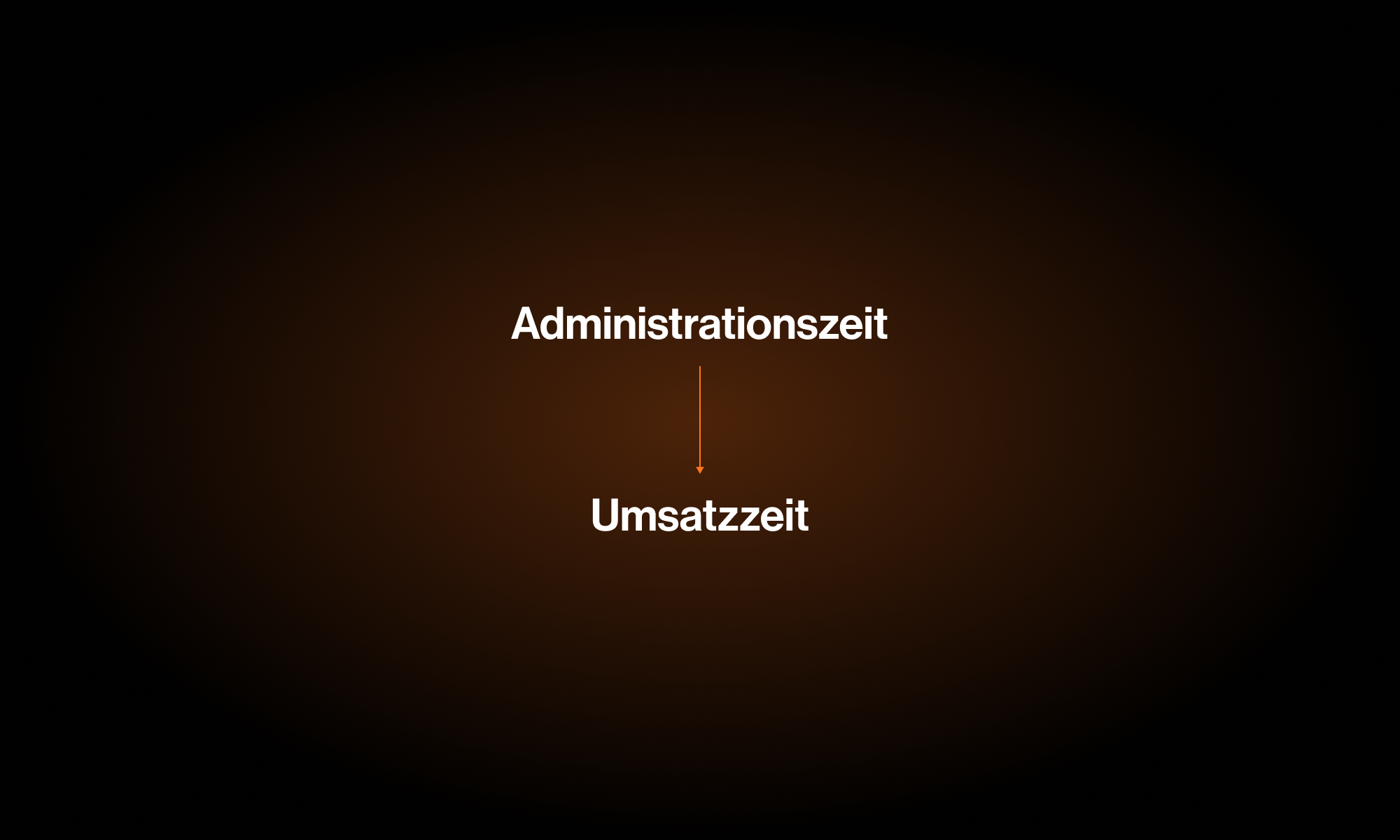 Administrationszeit wird zu Umsatzzeit