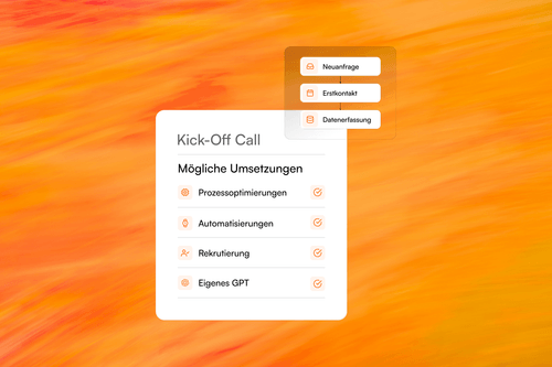 Kick-Off Call Grafik