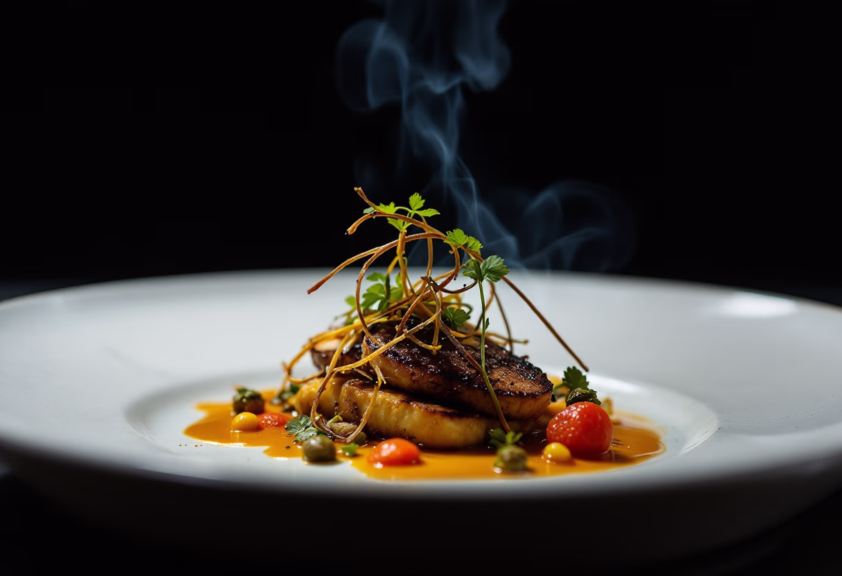 image of signature dish for a modern restaurant