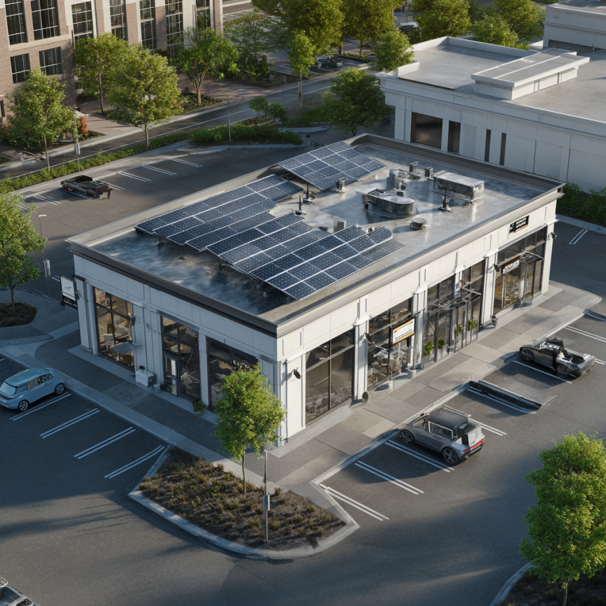 Commercial Solar Roof Installation in Golden, CO