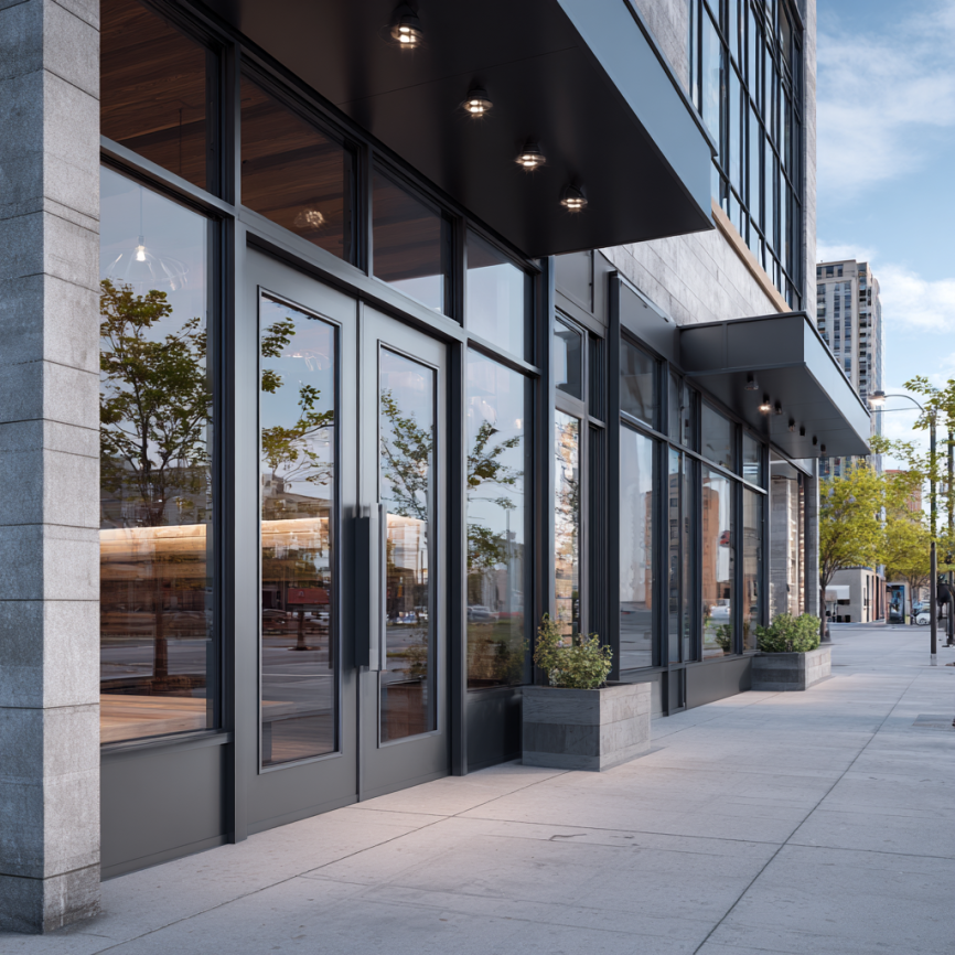 Golden Commercial Door Replacement