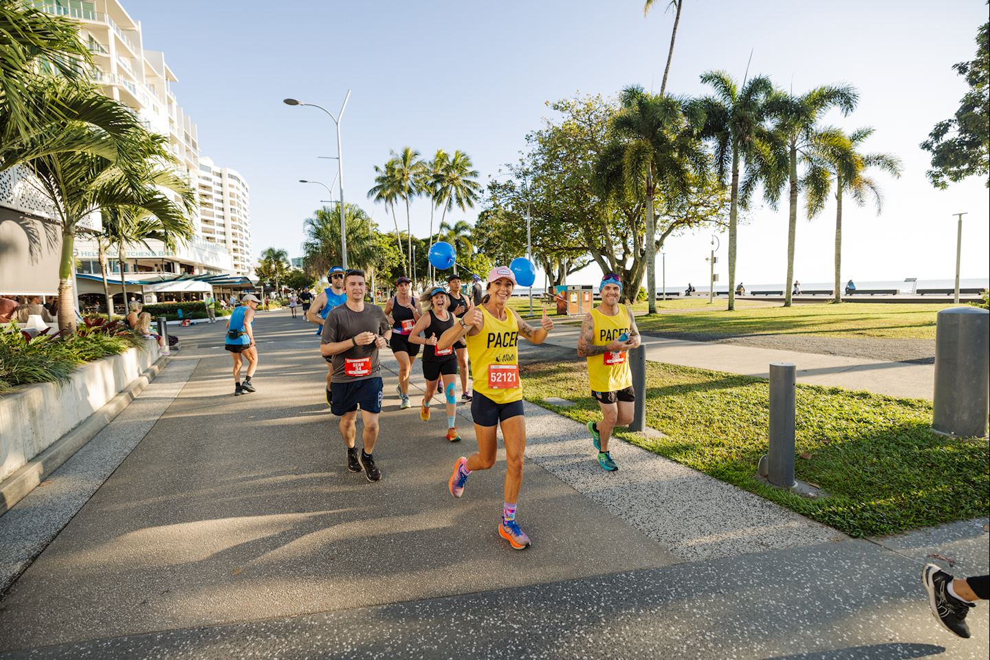 Runners at the 7 Cairns Marathon Festival