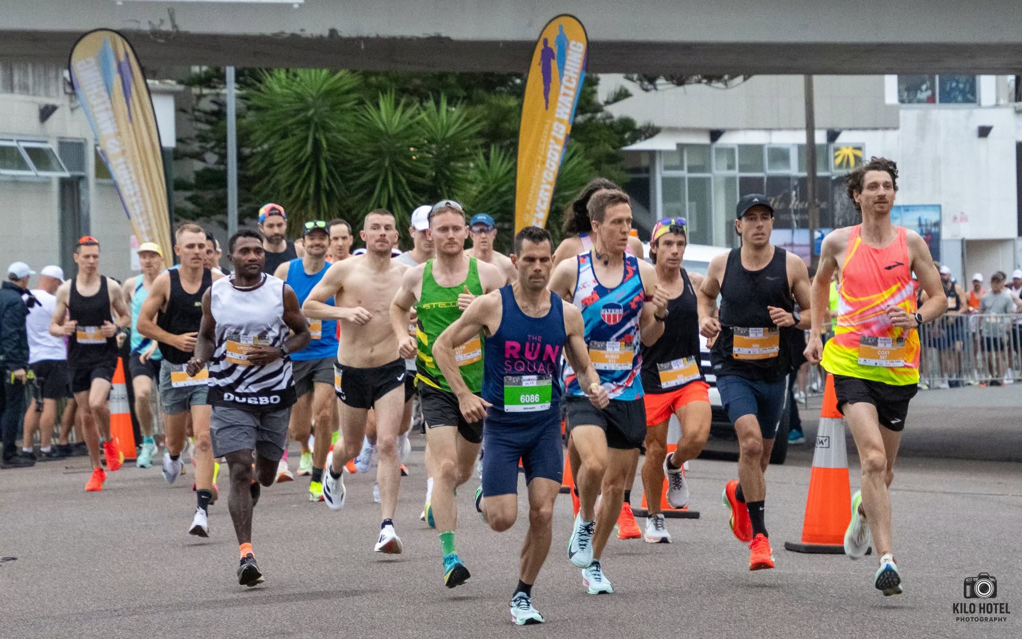 Runners at Run Fest Central Coast at The Entrance