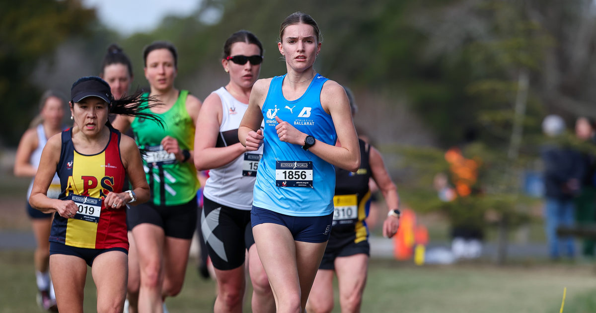 Runners racing The Golden 5km in Ballarat