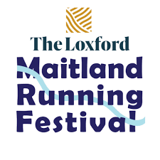 The Loxford Maitland Running Festival logo