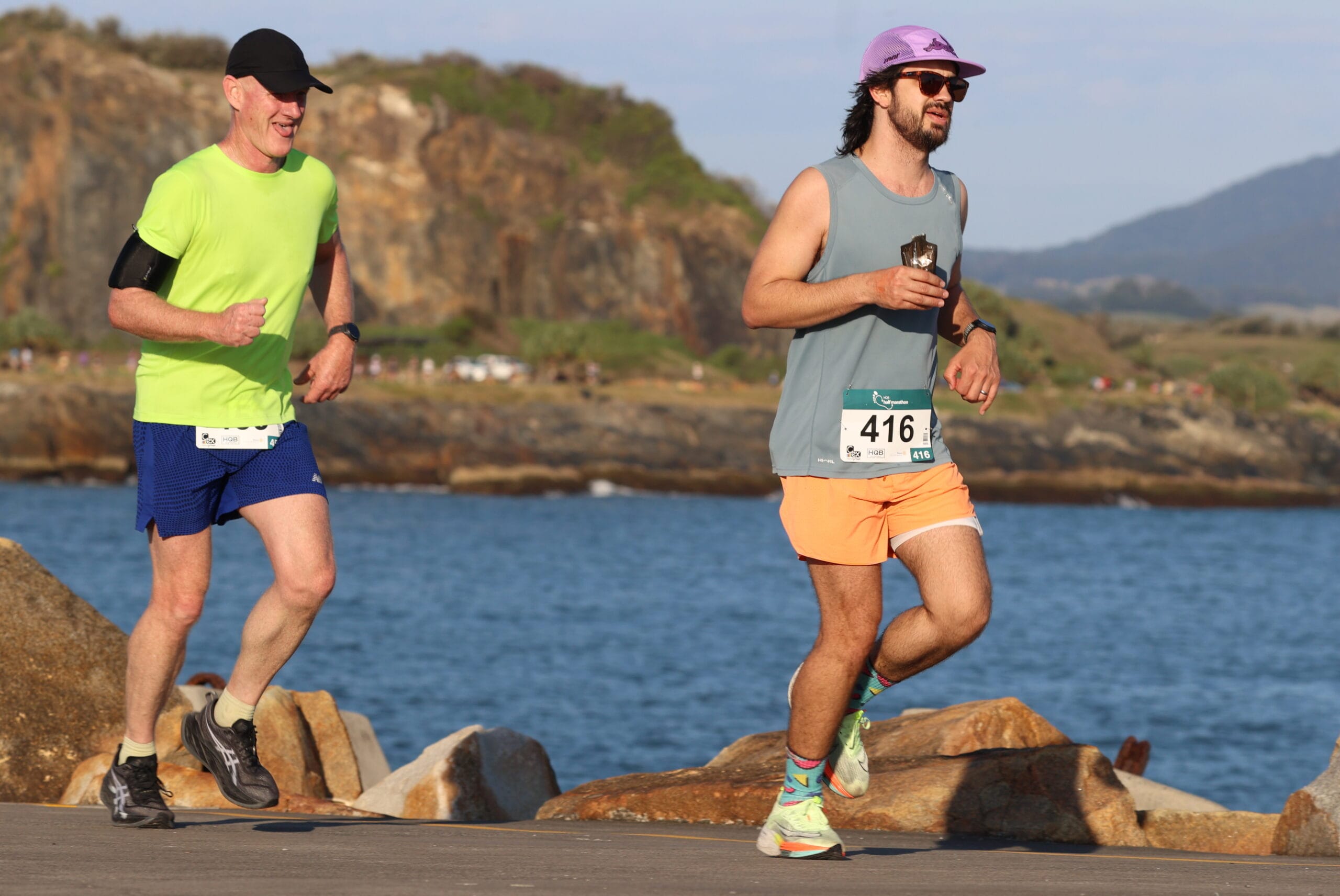 Runners at the Coffs Harbour Running Festival on the NSW coast