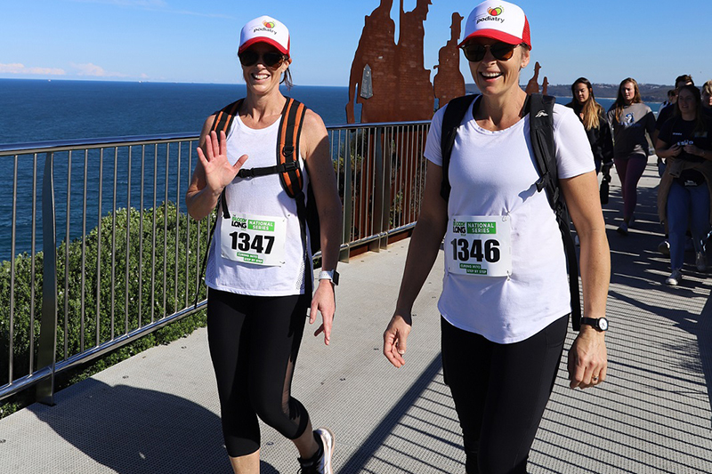 Walkers at The Bloody Long Walk – Newcastle