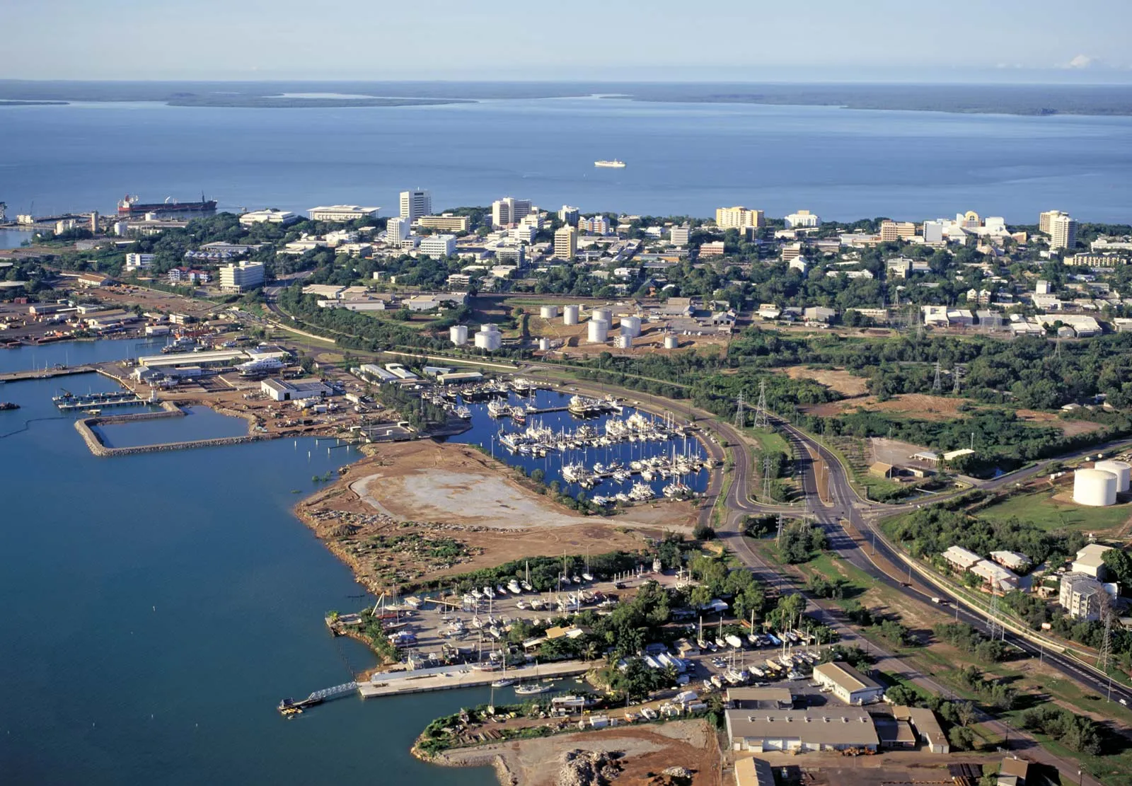 View over Darwin, host city of the Darwin Runners & Walkers Half Marathon