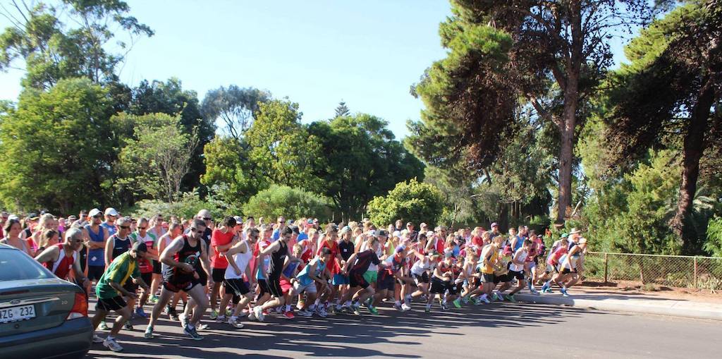 Runners at the Whyalla Running Festival, South Australia
