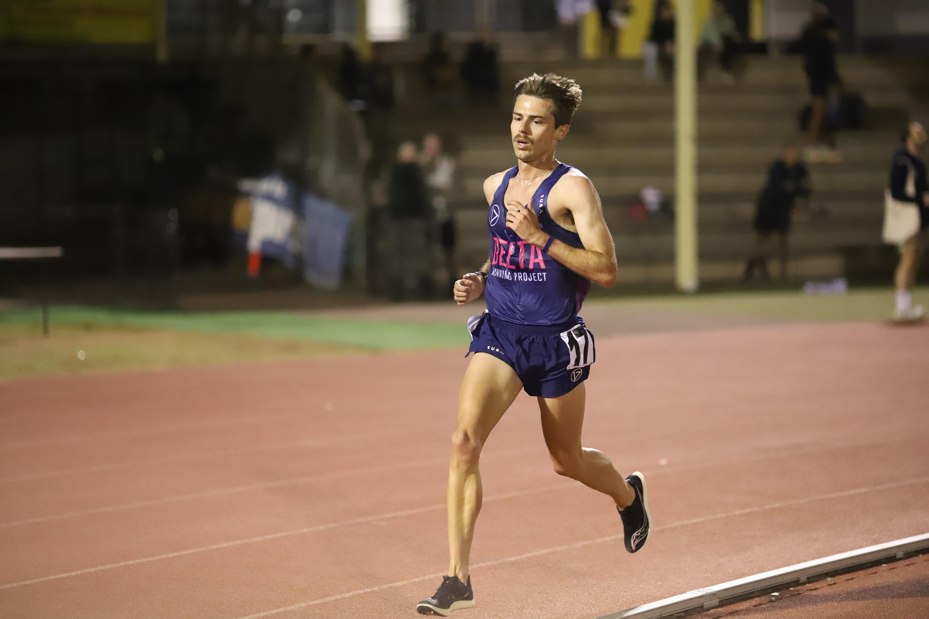 Track action at the NSW 10,000m Championships in Bankstown