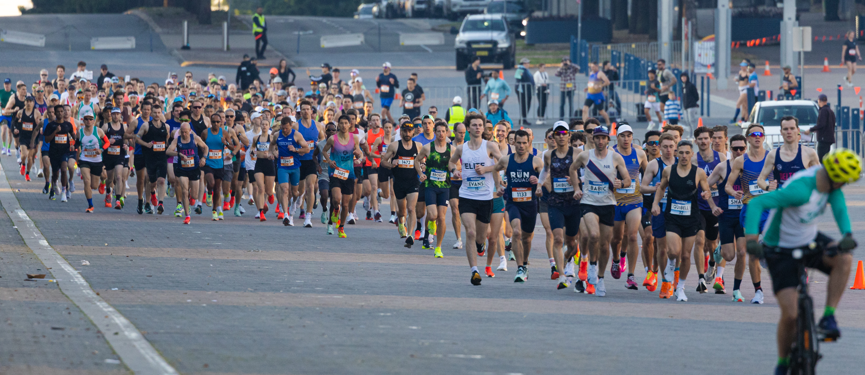 Runners at the Sydney Half Marathon and NSW Half Marathon Championships