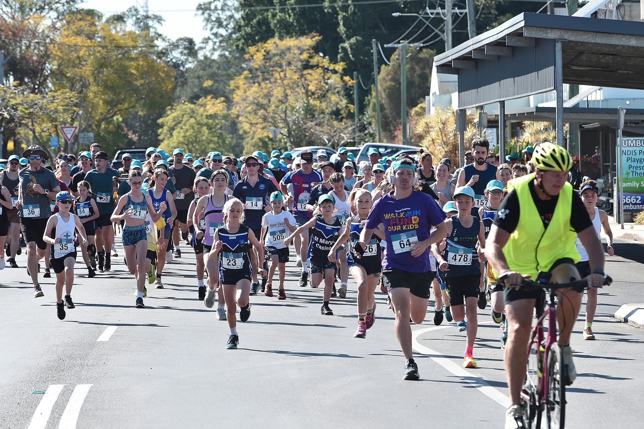 Runners at Run Casino in Casino, northern NSW