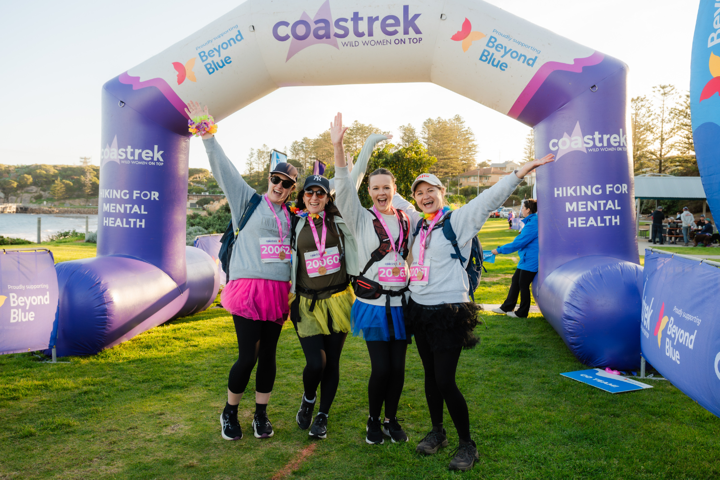 Coastrek Fleurieu Peninsula trekkers on the South Australian coast