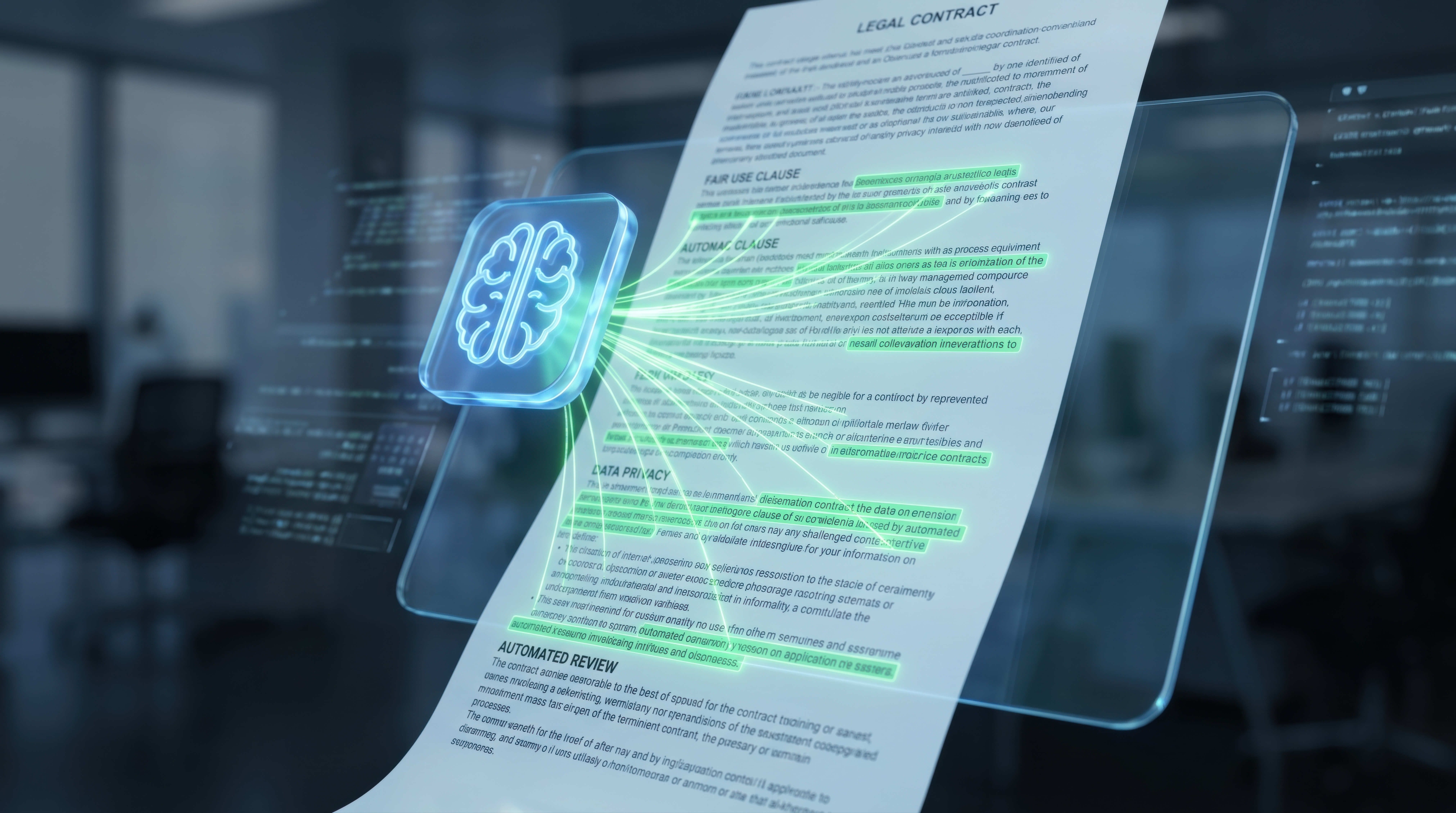 AI extracting data from documents