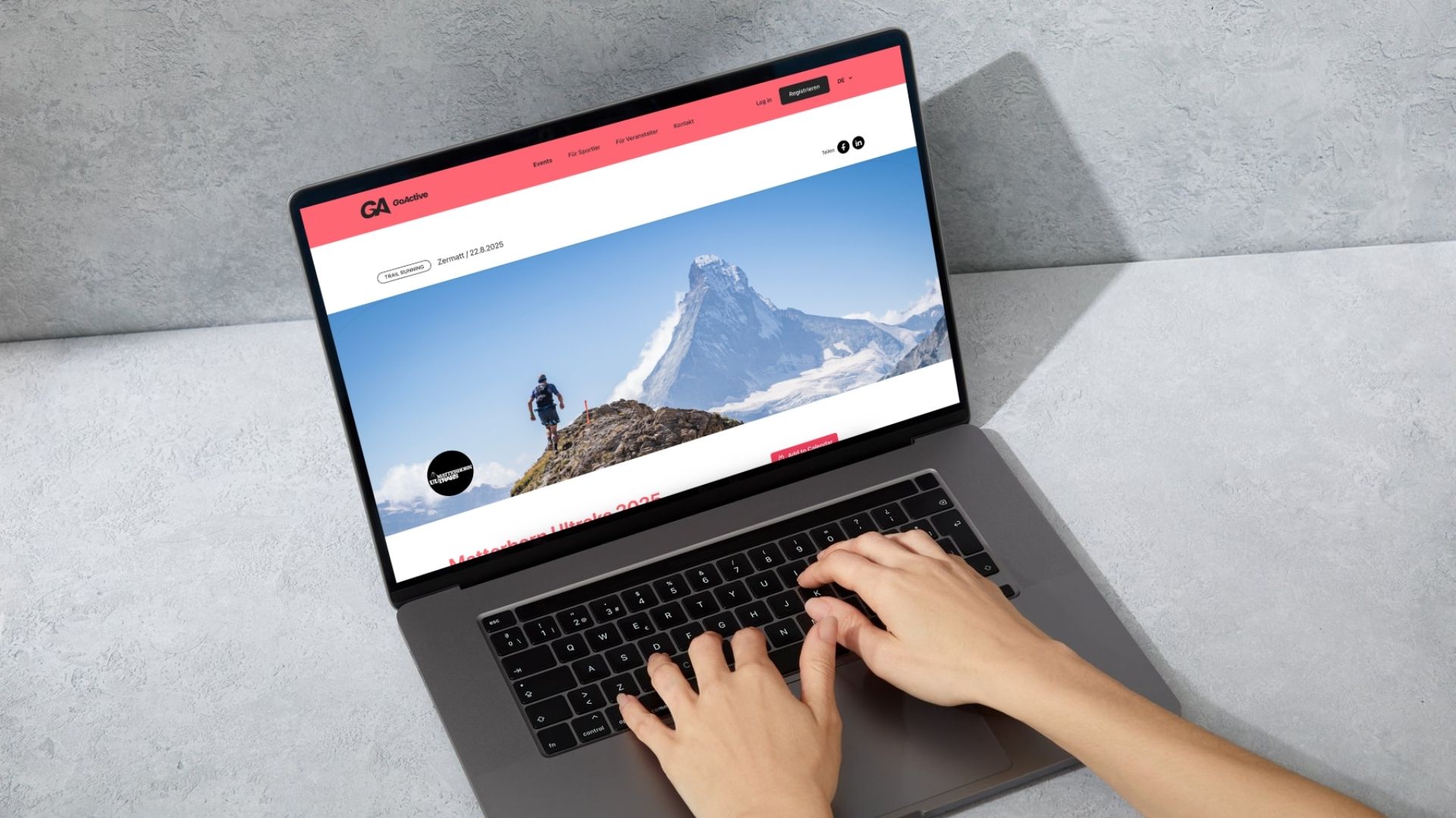 Event Registration Platform for GoActive
