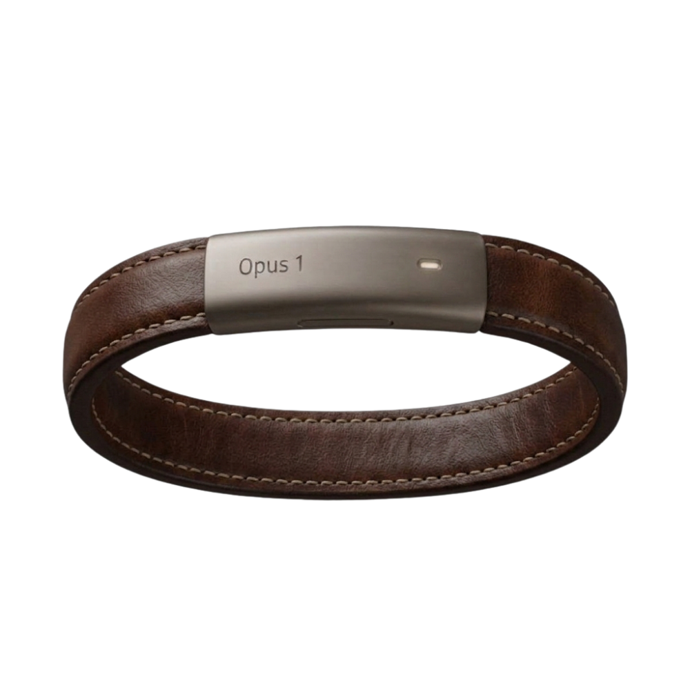 Bracelet Nagome en nylon tressé kaki