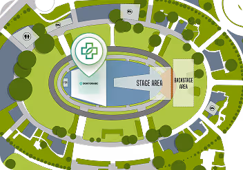 Map ? Mary Jane Berlin: DoktorABC stand location