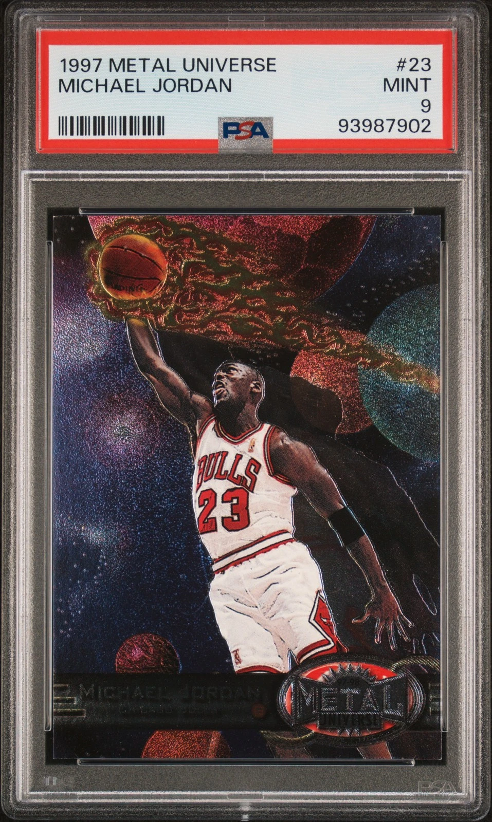 1997 Metal Universe Jordan