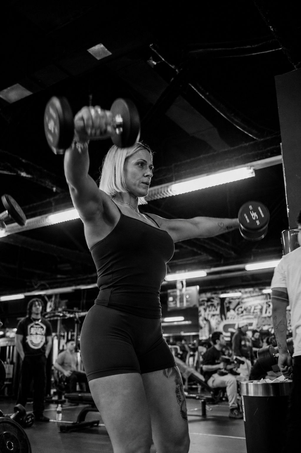 image of people working out