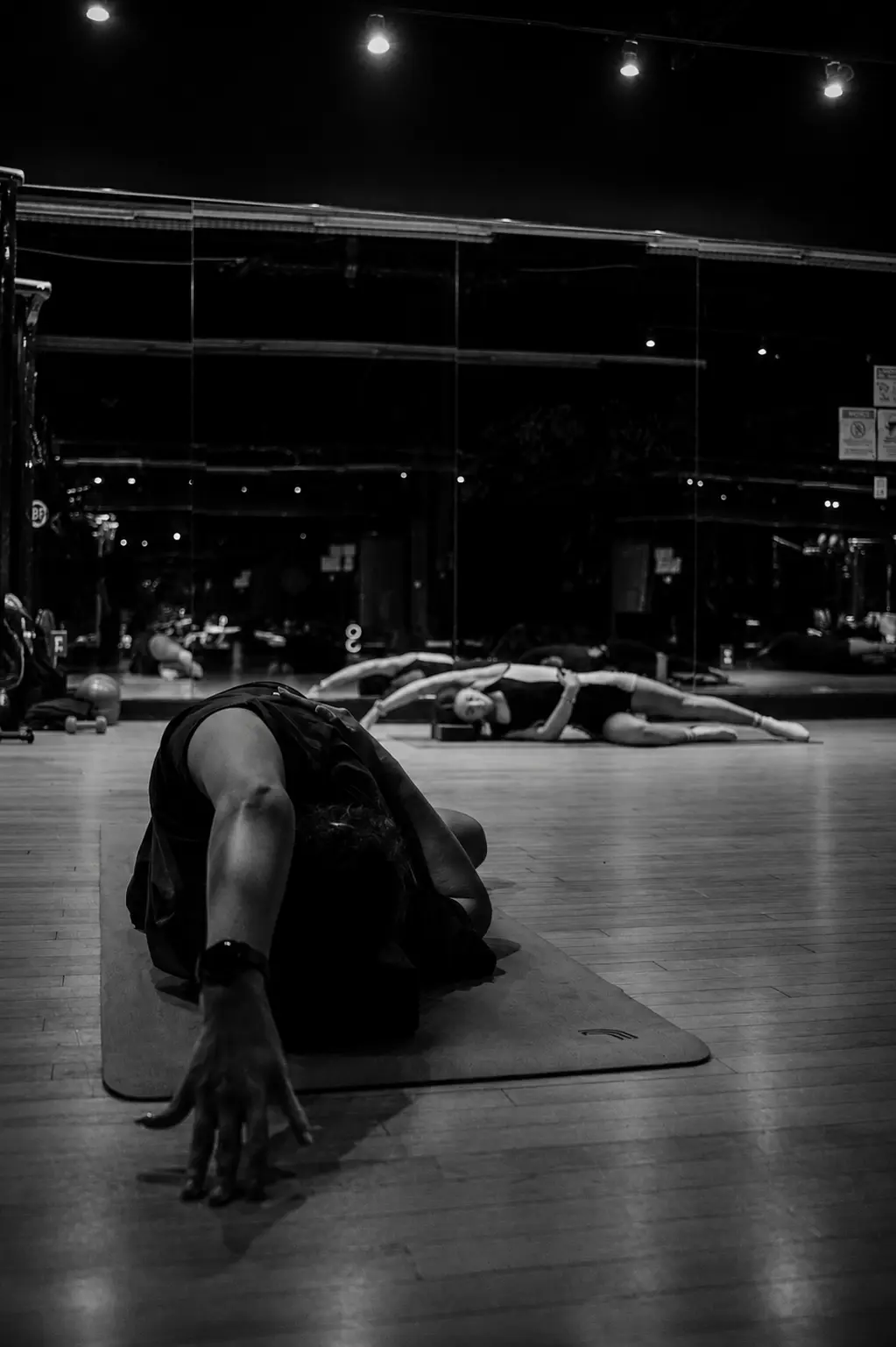 image of personal training session (for a gym)