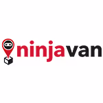 Ninjavan logo with a location pin icon featuring a ninja face inside.