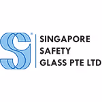 Singapore Safety Glass Pte Ltd company logo with stylized glass letter S.