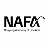 NAFA logo with stylized letters and Nanyang Academy of Fine Arts text below.