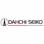 Dai-Ichi Seiko company logo with stylized 'A' in a circle and text beneath a thin horizontal line.