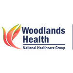 Colorful stylized bird head with open beak, next to the text Woodlands Wildlife Sanctuary.
