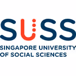 Logo of Singapore University of Social Sciences with stylized SUSS lettering and text below.