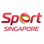 Sport Singapore logo with a multicolored ball incorporated in the letter O